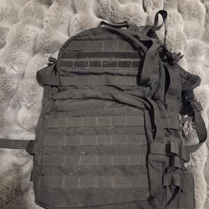 Tactical Black Backpack